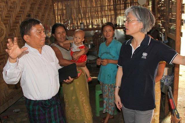 Livelihood support programmes for vulnerable communities in Rakhine. NGOs start innovative water and sanitation project in Sittwe IDP camps.
