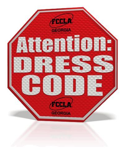 State Leadership Conference Major Changes In keeping with all guidelines and standards of National FCCLA, the following will be enforced for Region STAR Event competitions (unless costumes are
