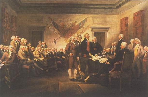 American Revolution: Declaration of Independence On July 4, 1776, the Continental Congress adopted