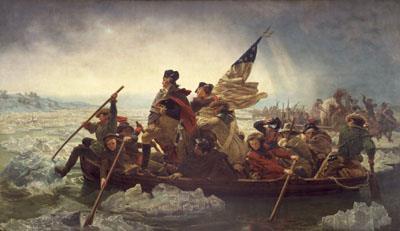 Trenton On Christmas night (December 25-26) Washington ferried about 2,400 men of across the ice-choked Delaware River at McConkey s
