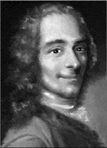 Voltaire Wrote Candide in 1759 in which he analyzes the problem of evil in the world and depicts the woes heaped upon the