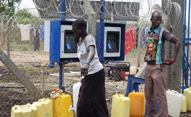 Act on evidence and pioneer testing of innovative systems such as Water-ATMs in refugee settlements.