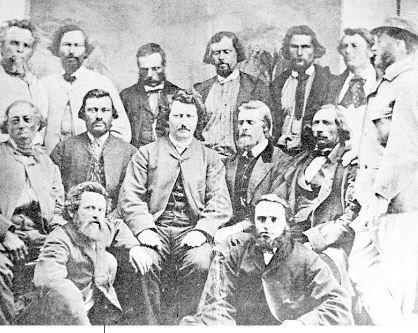 The Red River Rebellion-1869 The Metis Provisional Government in 1870 Source: Fortin, S.