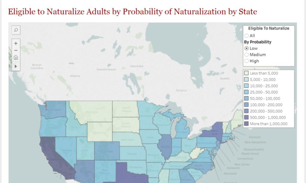 ACCESSING THE MAPPING TOOL 1. Go to http://bit.ly/eligible-to-naturalize 2.