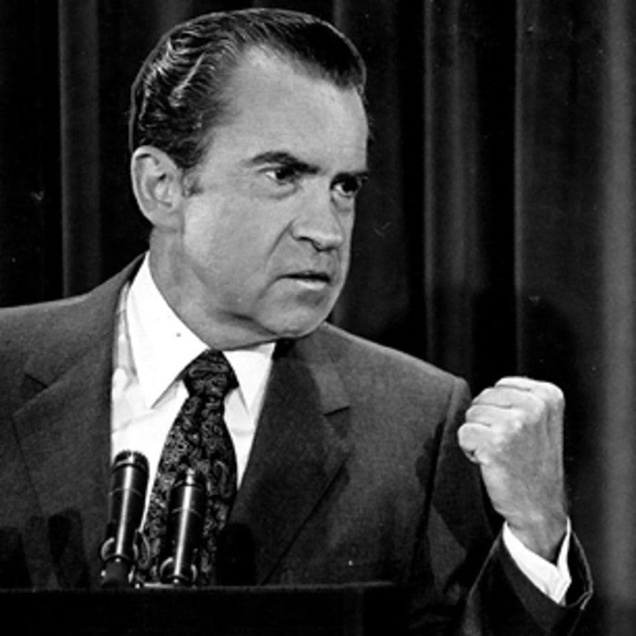 Policy of Detente Back home in the US, Nixon was under