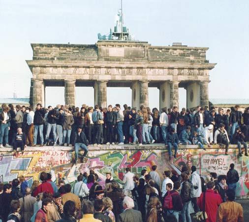 German Reunification A. Soviet Union, after 1985, withdrew its military support for satellite Communist governments, including East Germany B.