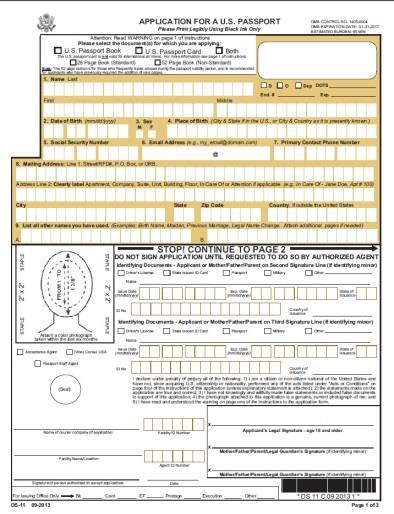 the DS-82 form by mail» The cost for a renewal is $30 ($25 execution fee
