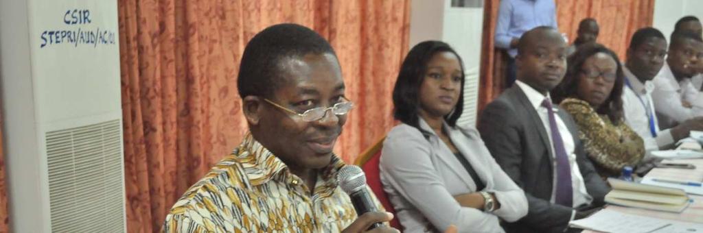 In response to some of the emerging issues, Dr George Adu explained that some of the concerns could be addressed at micro-level studies.