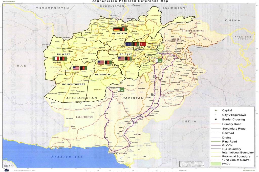 Afghan and Pakistani Operations Source: