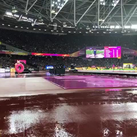 IAAF World Champs @IAAFWorldChamps This is Hero's world. We're all just living in it.