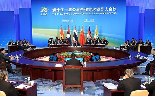 The 1 st Lancang-Mekong Cooperation Leaders Meeting 27 Leaders from six countries along the Lancang-Mekong River convene in Sanya, Hainan on March