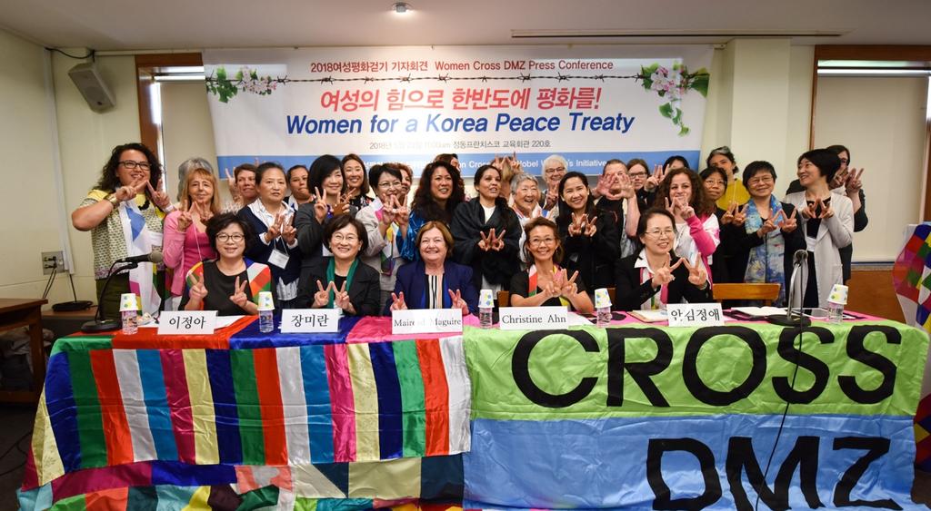 4. Working with Korean Women s Groups & Growing a Feminist Peace Movement The delegation was fortunate to be working with Women Peace Walk, a coalition of over thirty South Korean women s