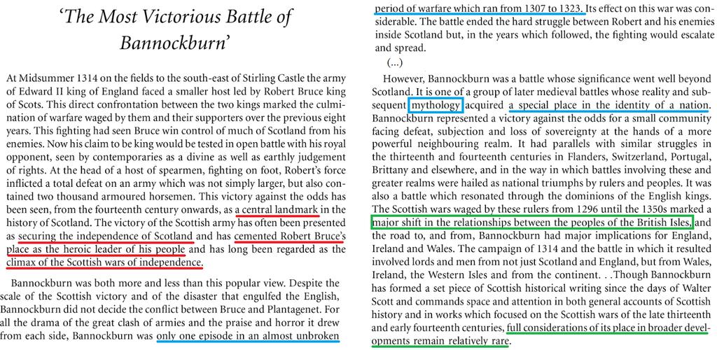 Battle of Bannockburn: Source: BROWN, Michael.