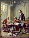 Declaration of Independence- begins the United States and states basis of American rights Thomas Jefferson- author (33 yrs old) Opening- states basis on Am.