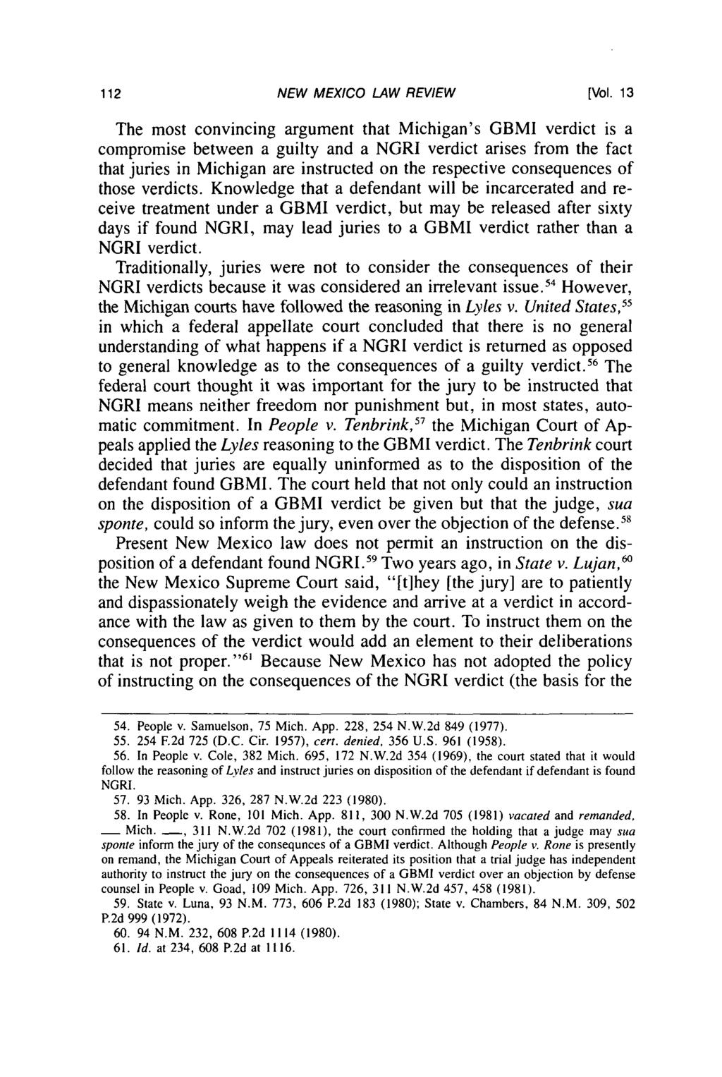 NEW MEXICO LAW REVIEW [Vol.