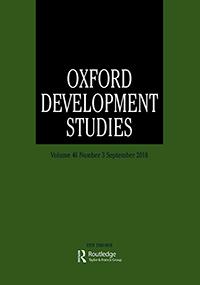 Oxford Development Studies ISSN: 1360-0818