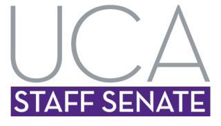 Meeting Minutes November 14, 2012 Call to Order The regular UCA Staff Senate meeting was called to order at 10:01 a.m. on November 14, 2012 in Wingo 315 by President McBrayer.