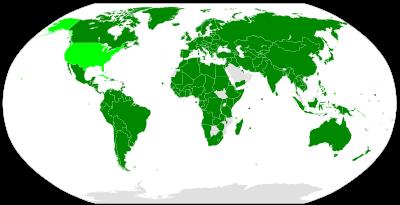Countries that have