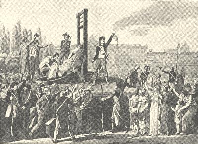 executed (1793) Terror of (1793 1794) - Maximilien Robespierre and his Committee of