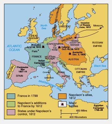 Influence of French Revolution Napoleon Bonaparte (r.