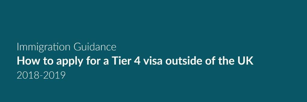 > Contents About your visa requirements Do I need a visa? What type of visa should I apply for? Making a Tier 4 application STEP 1: Prepare your documents What documents are required? What is a CAS?