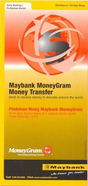 Banner Money Transfer Leaflet