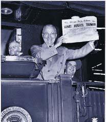 D THE 1948 ELECTION Although many Americans blamed Truman for the nation s inflation and labor unrest, the Democrats nominated him for president in 1948.
