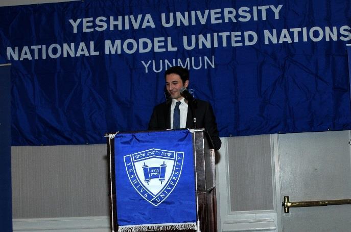 YESHIVA UNIVERSITY TABLE OF CONTENTS Introduction... 2 The Role of the Delegate... 3 Rules of Procedure of YUNMUN... 11 ICC Rules of Procedure... 21 Appendices Appendix A: Sample Position Paper.