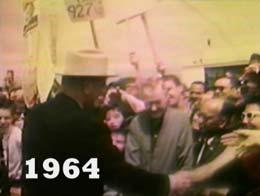 15. 03:13 Video footage of 1964 election campaigning THERE WERE NO DEBATES IN 1964