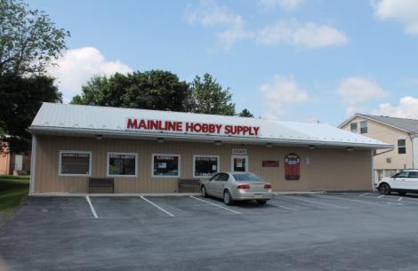 PLEASE SUPPORT OUR BUSINESS SPONSERS! MAINLINE HOBBY SUPPLY 15066 Buchanan Trail East Blue Ridge Summit PA 17214 (717) 794-2860 Monday-Friday 10-6 Saturday 10-5 Sunday 1-5 www.mainlinehobby.