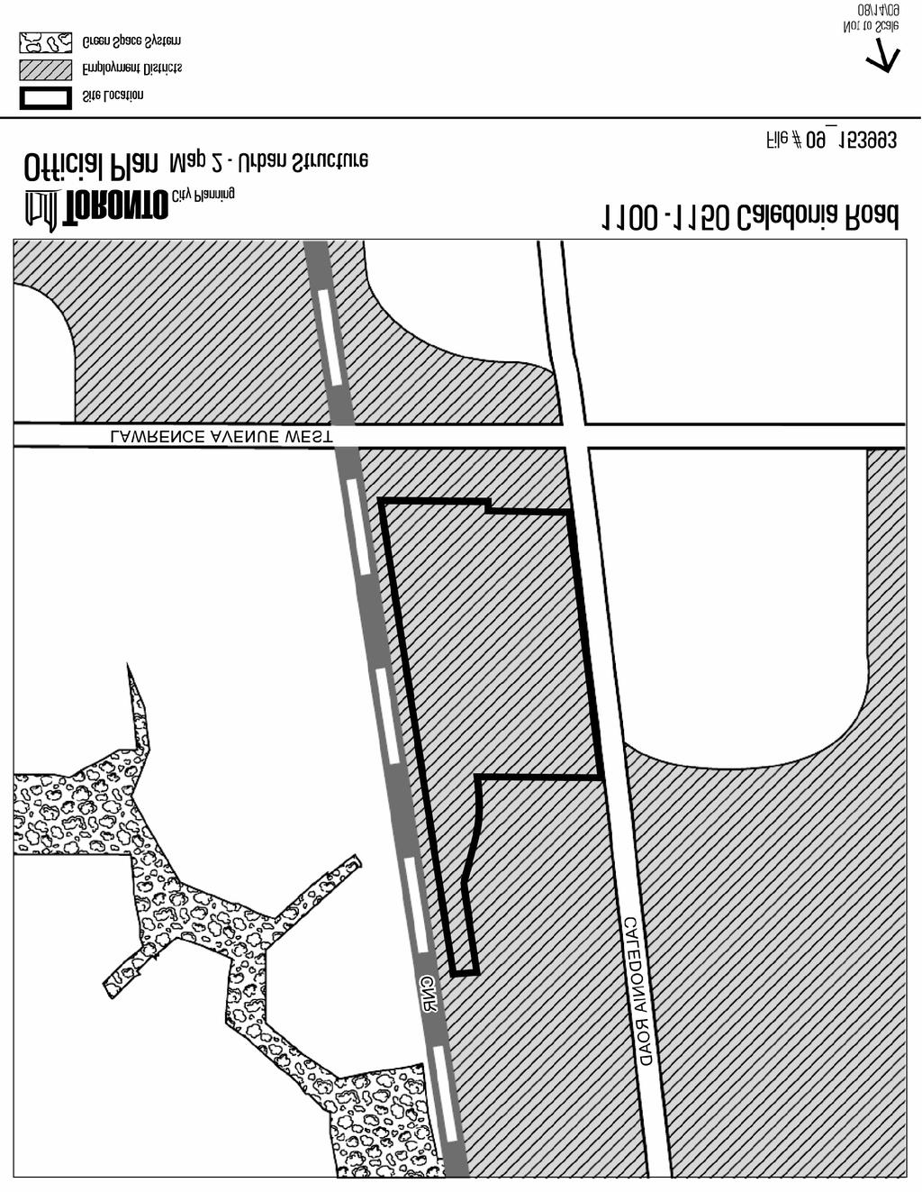 Attachment 3: Official Plan Map 2, Urban Structure Staff report for