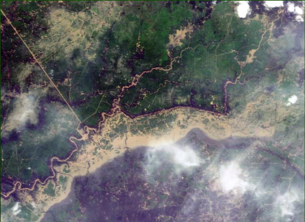 Flood in Pursat Province, Cambodia Pre-disaster image