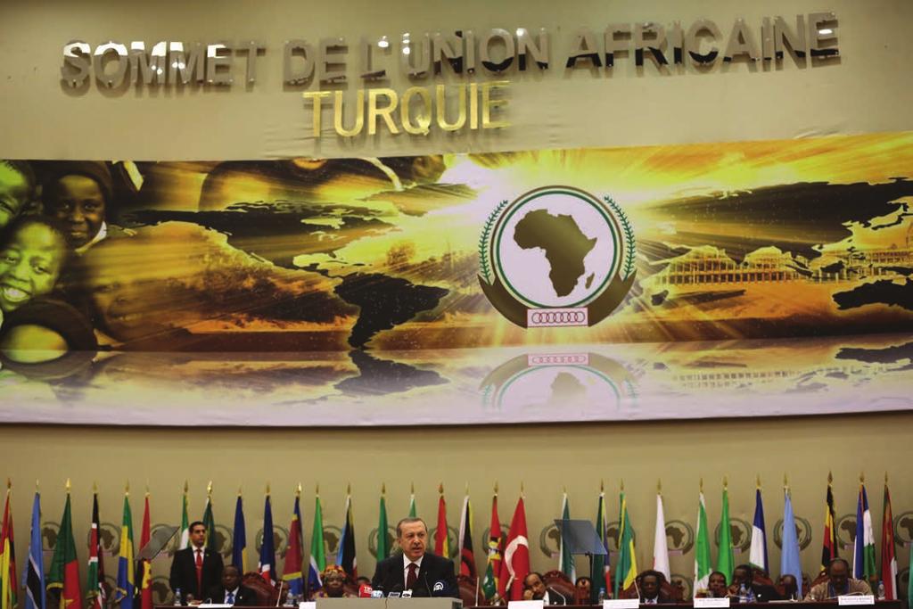 COMMENTARY MEHMET ÖZKAN Turkish President Recep Tayyip Erdogan speaks during the Second Turkey-Africa Partnership Summit at Sipopo Congress Center in Malabo, Equatorial Guinea on November 21, 2014.