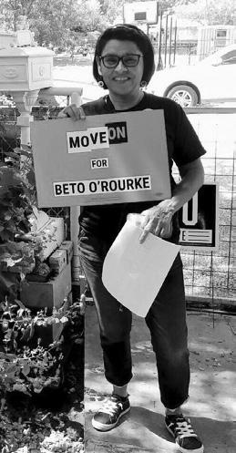 MEMBER SPOTLIGHT Carmen V., TX Carmen brought people together in her community to support Beto O Rourke for U.S Senate through Wave events.