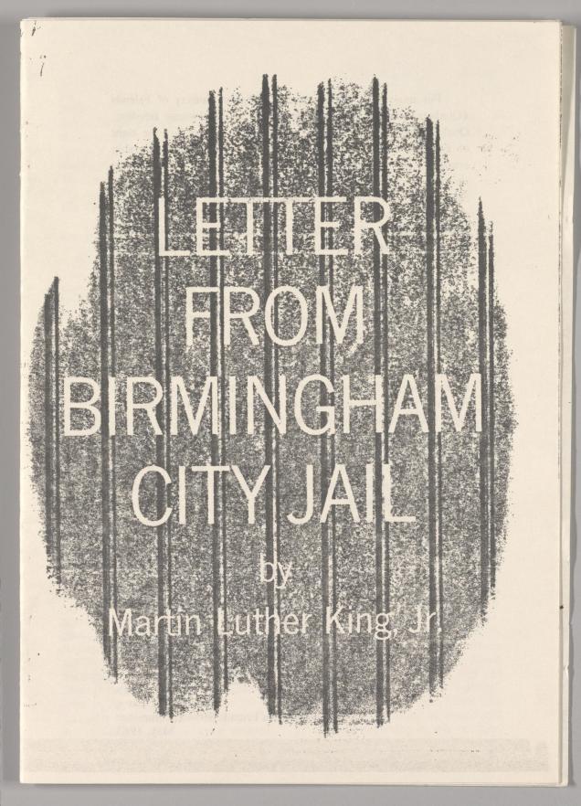 Letter from a Birmingham Jail April