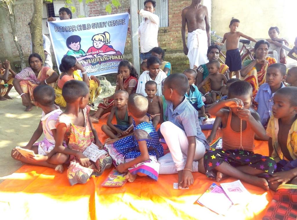 A.H.T Programmes in I.C.D.S Centres In the past 6 months a total of 12 I.C.D.S programs had been organized by our team of Animators in the different Gram Panchayat s of North and South Dinajpur Districts of West Bengal.