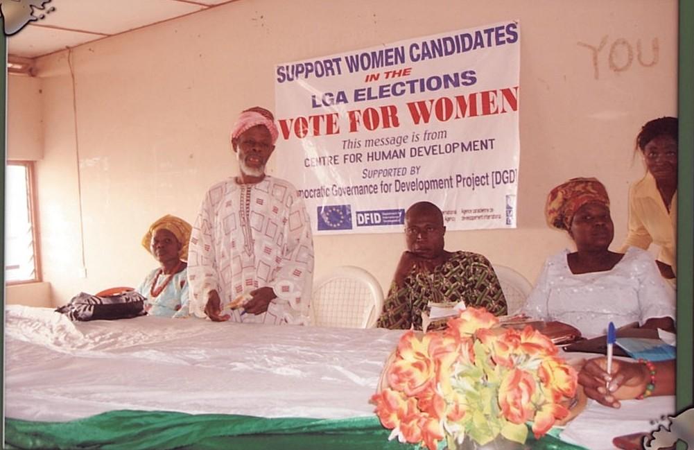 Democratic Governance for Development Project e-newsletter PROMOTING WOMEN INCLUSIVENESS AT THE LGS LEVEL na t Lessons learned from the less than encouraging numbers of elected women leaders after