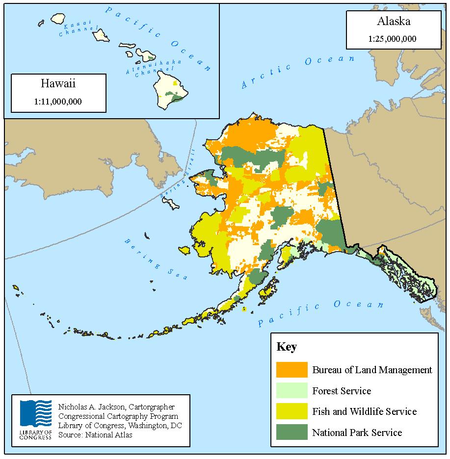 Figure 3. Federal Lands in Alaska and Hawaii Federal Lands Financing 16 Financial issues are a persistent concern for federal agencies, including the land management agencies.