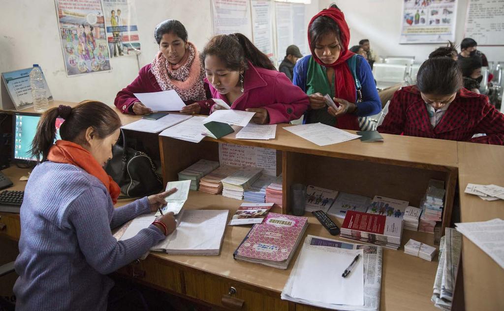 Gender and Migration & Development Information center in Kathmandu.