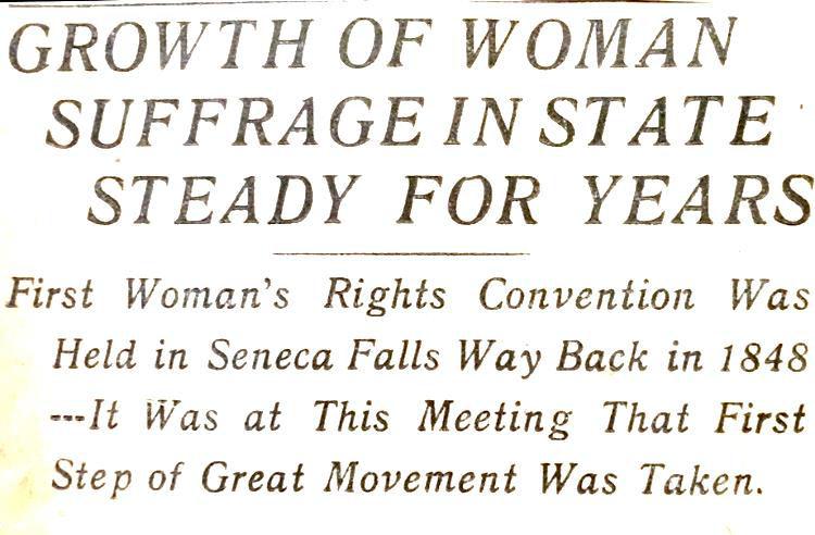 F. EVENTS 1895-1900 January, 1895 The Women s Club of Ithaca convened seeking to awaken in its members an interest in topics of general and social importance by means of essays and discussions.