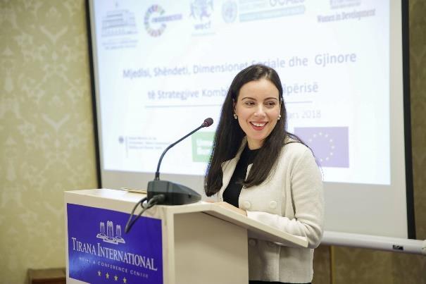 SETTING NATIONAL PRIORITIES AND CIVIL SOCIETY ENGAGEMENT Fioralba Shkodra, head of UN resident coordinator s office looked at how national SDG priorities are being developed while involving civil