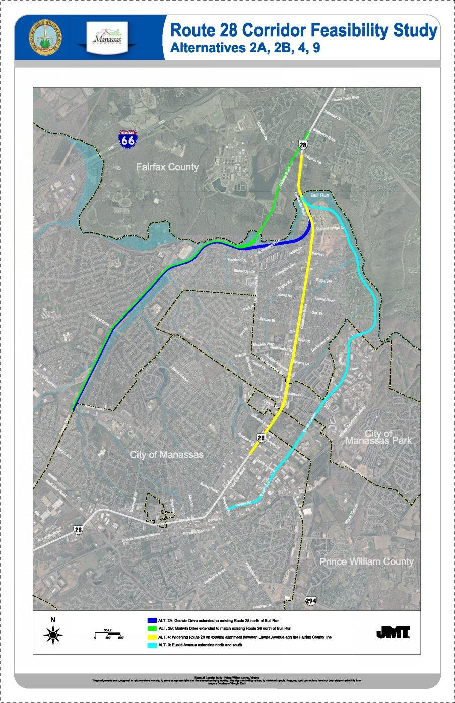 Route 28 Corridor Study Identify alternatives