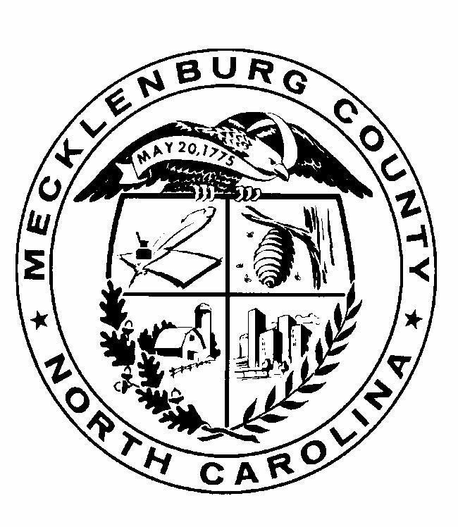 MINUTES North Carolina Mecklenburg County Minutes Mecklenburg County Board of Park and Recreation Commissioners August 14, 2007 The Board of Park and Recreation Commissioners of Mecklenburg County,