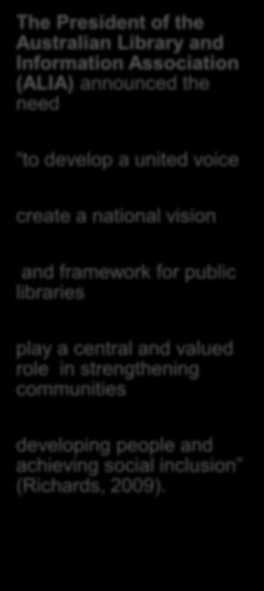 the National Library of Australia stated create a national