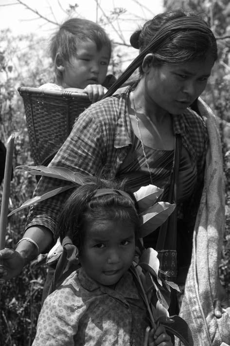 mission to the northwestern Karen and southern Karenni areas and are moving with two Karenni families who are fleeing the Burma Army.