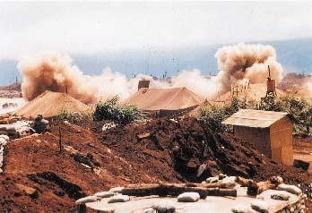 Khe Sahn Dec 67-July 68 Patrol base and outpost for ops along western DMZ and interdiction of the Ho Chi Minh Trail.