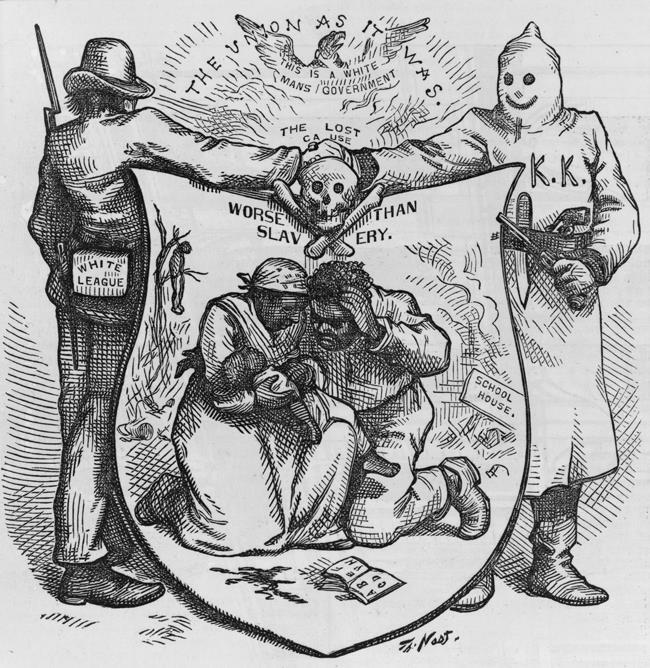 Legislative Response Enforcement Acts 1870 & 71 Federal Supervision of Elections Authority to use federal troops where the Klan is active Grant does