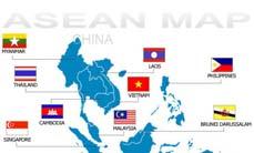 *ASEAN is geographically and strategically located as a major transport route in the world.