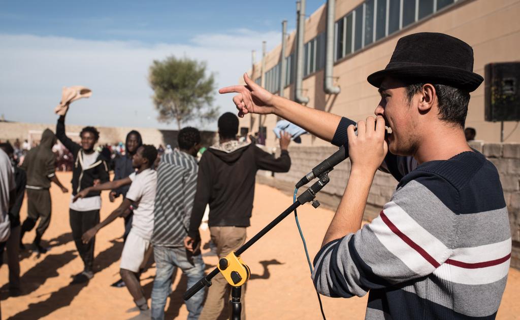 LIBYA: HUMANITARIAN SUPPORT TO MIGRANTS AND IDPs INTERNATIONAL ORGANIZATION FOR MIGRATION SITUATION REPORT DECEMBER 2016 On 18 December, International Migrants Day, IOM brought a music band, the