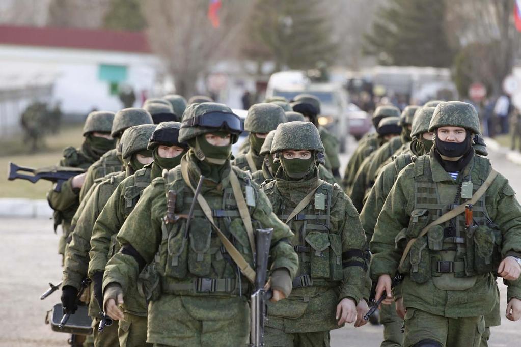 home to a Russian naval base, per international treaty between Ukraine and Russia under the Kharkiv Pact of 2010. The local population and the media referred to these men as little green men.